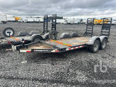 2019 SNAKE RIVER 14 ft T/A Equipment Trailer 2019 SNAKE RIVER 14 ft T/A Equipment Trailer