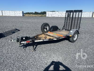 2019 SNAKE RIVER 4X7 7 ft S/A Equipment Trailer 2019 SNAKE RIVER 4X7 7 ft S/A Equipment Trailer