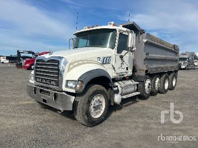 2008 MACK GU713 10x4 (Inoperable) Dump Truck (Quad/A) 2008 MACK GU713 10x4 (Inoperable) Dump Truck (Quad/A)