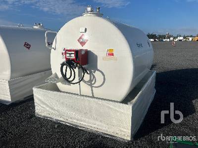 Unused 2025 AM TANK  2300N  2376 gal Skid Mounted Steel Die ...  Tank