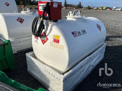Unused 2025 AM TANK 500 490 gal Skid Mounted Steel Dies ... Tank Unused 2025 AM TANK 500 490 gal Skid Mounted Steel Dies ... Tank