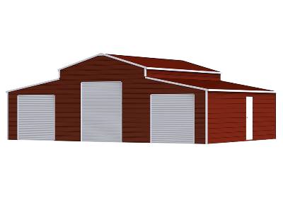 Unused 2025 KJ  K4230G  42 ft x 30 ft Triple Garage Met ...  Shed