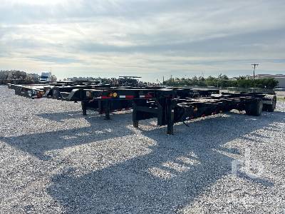 2018 TYRRONE RICCO  45 ft Spread Axle T/A Sand Box  Container Chassis