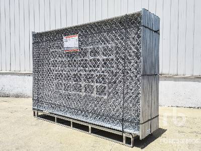 Unused 2025 SUNTOP  S0610  Quantity of (20) 10 ft x 6 ft C ...  Site Fence