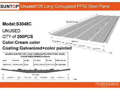 Unused 2025 SUNTOP  S3048C  Quantity of (200) 35 in x 10 ft ...  Misc Shop, Warehouse, Consumer