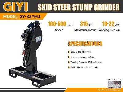 Unused 2025 GIYI  GY-SZYMJ  Mini (Unused)  Skid Steer Attachment - Other