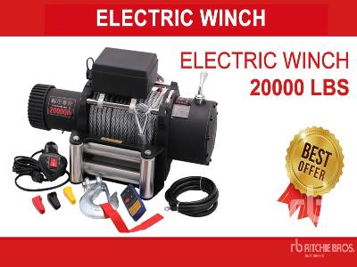 Unused 2025 SUHIVELEE WW 20000 lb (Unused) Equipment Winch Unused 2025 SUHIVELEE WW 20000 lb (Unused) Equipment Winch