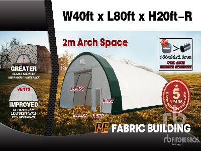 Unused 2025 SUHIVELEE S408020R-300GPE 40 ft x 80 ft x 20 ft (Unused) Storage Building Unused 2025 SUHIVELEE S408020R-300GPE 40 ft x 80 ft x 20 ft (Unused) Storage Building