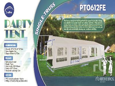 Unused 2025 SUHIVELEE PT0612FB 40 ft x 20 ft Commercial Party ... Mobile Structure - Other Unused 2025 SUHIVELEE PT0612FB 40 ft x 20 ft Commercial Party ... Mobile Structure - Other
