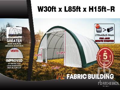 Unused 2025 SUHIVELEE S308515R-300GPE 38 ft x 85 ft (Unused) Storage Building Unused 2025 SUHIVELEE S308515R-300GPE 38 ft x 85 ft (Unused) Storage Building