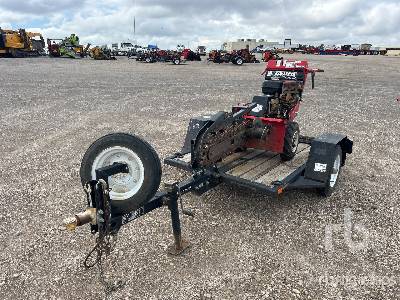 2018 BARRETO  6 ft S/A  Equipment Trailer