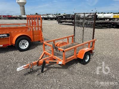 2018 OHIO STEEL  5 ft S/A  Utility Trailer