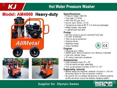 Unused 2025 KJ AM4000 (Unused) Pressure Washer Unused 2025 KJ AM4000 (Unused) Pressure Washer