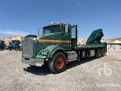 2009 KENWORTH  T800  2008 Palfinger Knuckle Boom on 6x4  Boom Truck