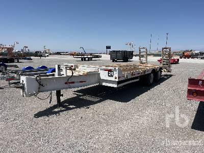 1995 TRAIL KING 24 ft T/A Equipment Trailer 1995 TRAIL KING 24 ft T/A Equipment Trailer