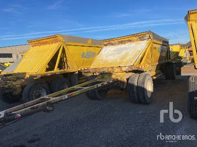 1999 RANCO  T/A Turntable Pup  Bottom Dump Trailer