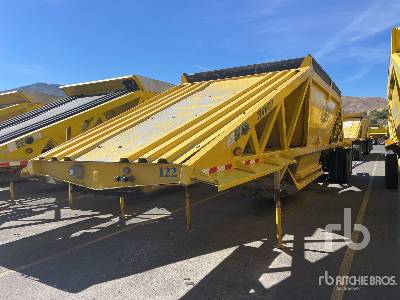 2002 RANCO  16 ft T/A Lead  Bottom Dump Trailer