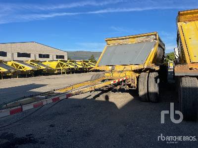 2002 RANCO  15 ft Quad/A Pup  Bottom Dump Trailer