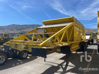 2007 RANCO  18 ft Tri/A Lead  Bottom Dump Trailer
