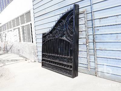 Unused 2025 SUHIVELEE  NG-14EU-2  Quantity of (2) Wrought Iron Bi ...  Driveway Gate
