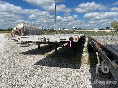 2007 MANAC  48 ft T/A Spread Axle  Flatbed Trailer