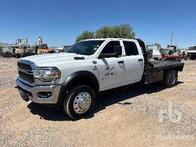 2019 RAM  5500  4x2 Crew Cab  Flatbed Truck