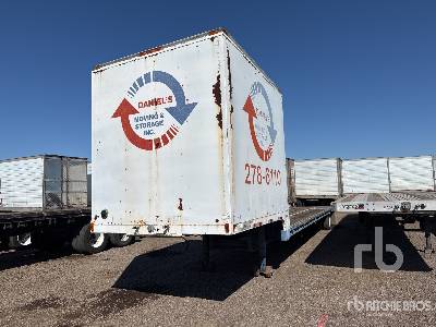 1973 DOR  40 ft S/A  Step Deck Trailer