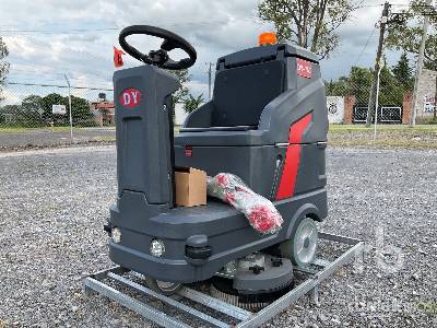 Unused 2025 OKG  DY-760  Ride-On Electric Limpiadora de  ...  Sweeper