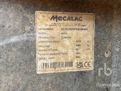 Photo of a 2021 Mecalac 6MDX