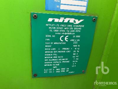 2015 NIFTY-LIFT  HR28D  4WD Diesel  Boom Lift