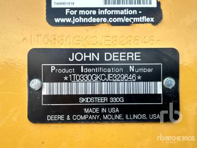 Photo of a 2018 John Deere 330G