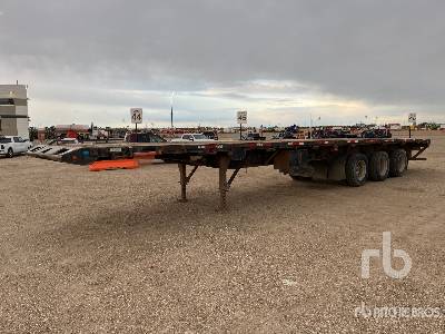 2007 LODE KING  48 ft Tri/A Flatbed  Oilfield Float