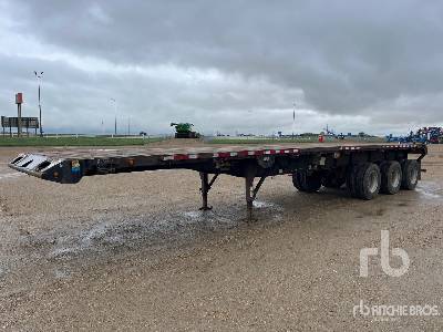 2011 LODE KING  42 ft Tri/A Flatbed  Oilfield Float