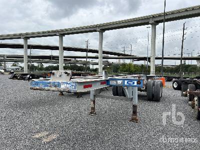 2006 CIMI  SZJ9341TJZ00A  20 ft T/A  Container Trailer