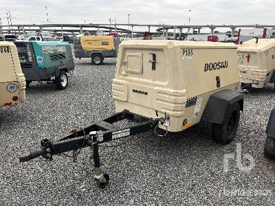 2015 DOOSAN  P185  185 cfm Mobile  Air Compressor