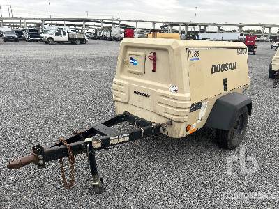 2015 DOOSAN  P185  185 cfm Mobile  Air Compressor