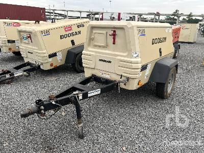 2016 DOOSAN  P185  185 cfm Mobile  Air Compressor
