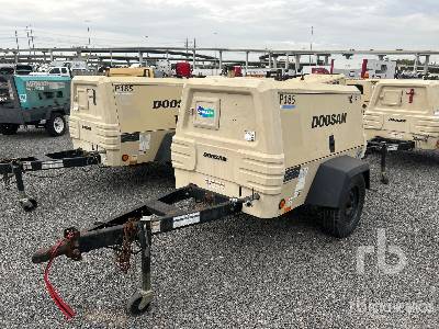 2015 DOOSAN  P185  185 cfm Mobile  Air Compressor