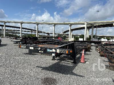 2020 FONTAINE  HADCC42WSA  34 ft Spread Axle T/A Sand Box  Container Chassis