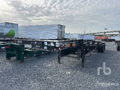 2020 FONTAINE  HADCC42WSA  45 ft Spread Axle T/A Sand Box  Container Chassis