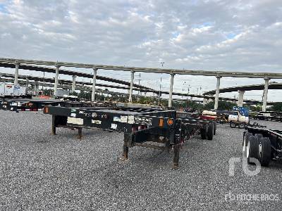 2021 FONTAINE  HADCC42WSA  20 ft Spread Axle T/A Sand Box  Container Chassis