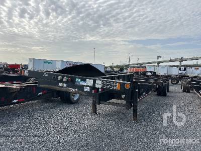 2019 FONTAINE  HADCC42WSA  35 ft Spread Axle T/A Sand Box  Container Chassis