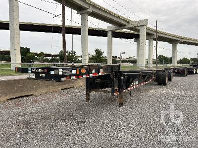 2021 FONTAINE  HADCC42WSA  35 ft Spread Axle T/A Sand Box  Container Chassis