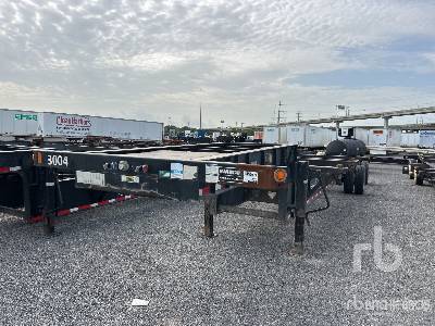 2020 FONTAINE  HADCC42WSA  35 ft Spread Axle T/A Sand Box  Container Chassis