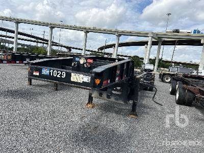 2024 GALLEGOS  32 ft Spread Axle T/A Sand Box  Container Chassis