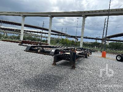 2019 TALLERES MARTINEZ  Spread Axle T/A SAND BOX  Container Chassis