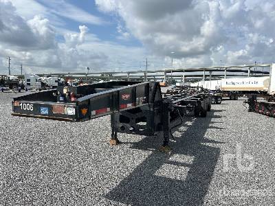 2024 GALLEGOS  32 ft Spread Axle T/A Sand Box  ...  Container Chassis