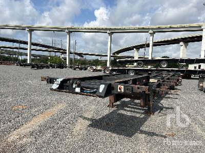 2018 RICO  33 ft Spread Axle T/A Sand Box  Container Chassis