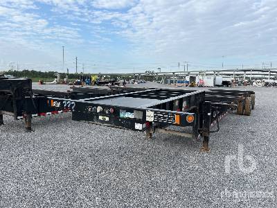 2020 FONTAINE  HADCC42WSA  35 ft Spread Axle T/A Sand Box  Container Chassis