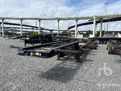 2019 MEGA TRANSPORTACIONES  Spread Axle T/A Sand Box  Container Chassis